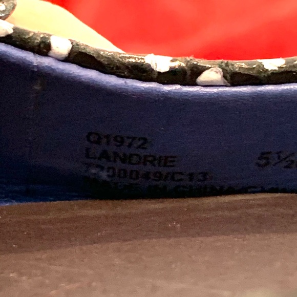 Coach Landrie Black & White Polka Dot Heels - Picture 6 of 8